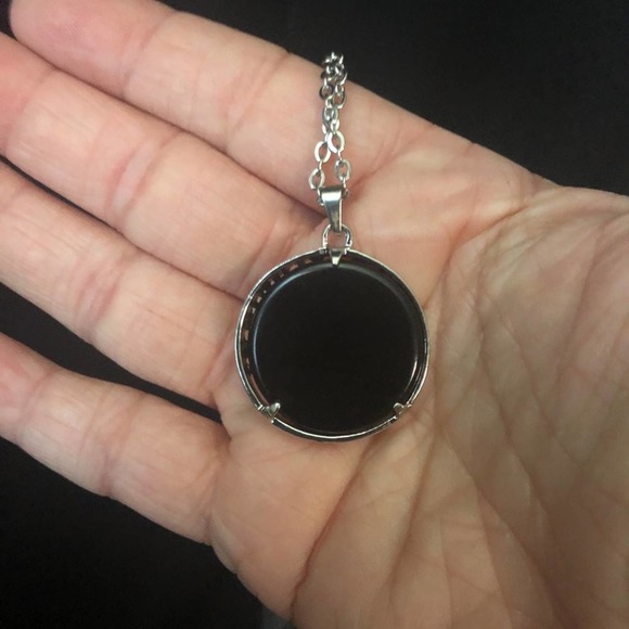 Black Agate tree of life pendant. - Picture 7 of 7